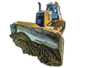 product - Earthworks Dozer Cab mounted